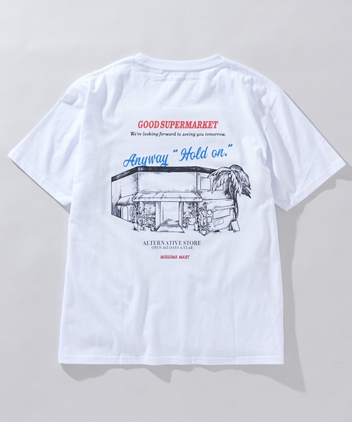 ZOZO限定】MISHIMA MART S/S TEE2 / プリントTシャツ（Tシャツ