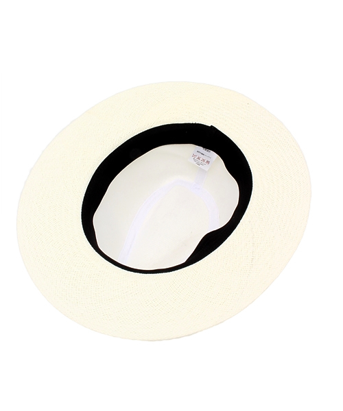 WEGO（ウィゴー）の「WEGO/ツバ広ペーパーハット（ハット・メンズ・ブラック/ホワイト/ベージュ・FREE）」の8枚目の写真