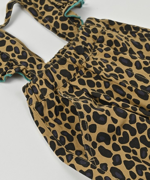 BIG FIELD（ビッグフィールド）の「フリルサスペンダーパンツ（90～150cm）（サロペット/オーバーオール・キッズ・ブラウン/ネイビー・140/150/90/120/130/100/110）」の11枚目の写真