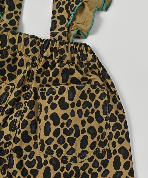 BIG FIELD（ビッグフィールド）の「フリルサスペンダーパンツ（90～150cm）（サロペット/オーバーオール・キッズ・ブラウン/ネイビー・140/150/90/120/130/100/110）」の13枚目の写真