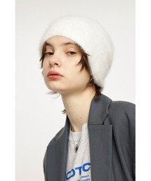 SLY（スライ）の「SHAGGY BEANIE シャギービーニー ニット帽 ニットキャップ（ニットキャップ/ビーニー）」