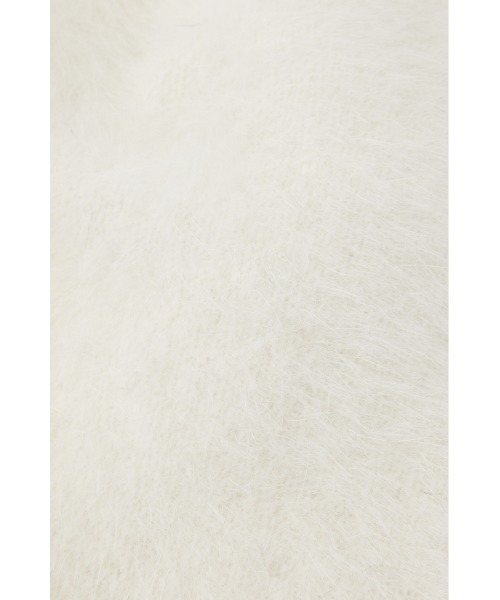 SLY（スライ）の「SHAGGY BEANIE シャギービーニー ニット帽 ニットキャップ（ニットキャップ/ビーニー・レディース・グレー/ブラック/ホワイト・FREE）」の7枚目の写真