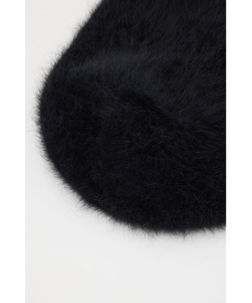 SLY（スライ）の「SHAGGY BEANIE シャギービーニー ニット帽 ニットキャップ（ニットキャップ/ビーニー・レディース・グレー/ブラック/ホワイト・FREE）」の12枚目の写真