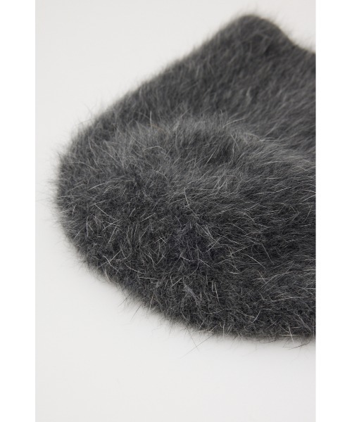 SLY（スライ）の「SHAGGY BEANIE シャギービーニー ニット帽 ニットキャップ（ニットキャップ/ビーニー・レディース・グレー/ブラック/ホワイト・FREE）」の18枚目の写真