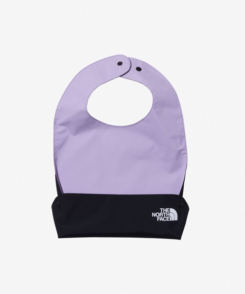 THE NORTH FACE（ザノースフェイス）の「THE NORTH FACE Baby Compact Yummy Bib NNB72315（スタイ/よだれかけ・キッズ・ブルー/パープル/ベージュ・FREE）」の3枚目の写真