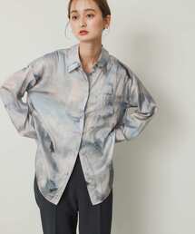 SENSE OF PLACE by URBAN RESEARCH | サテンルーズシャツ(シャツ/ブラウス)