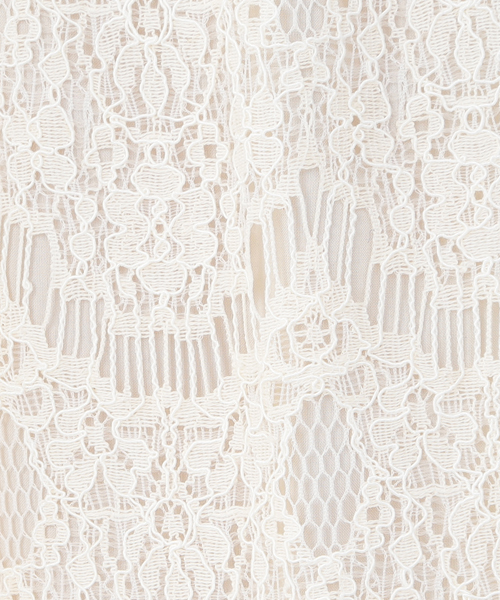 CAROLINA GLASER(カロリナ グレイサー)の「CAROLINA GLASER / レース スカート(スカート・レディース・ブラック/クリーム・ONE SIZE)」の14枚目の写真