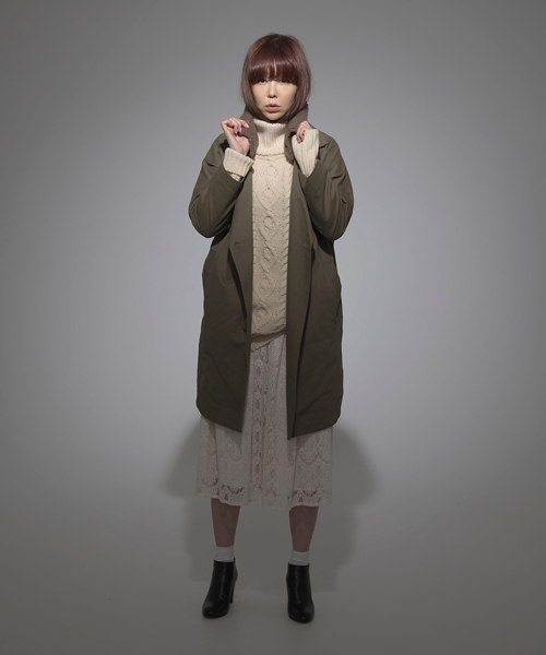 CAROLINA GLASER(カロリナ グレイサー)の「CAROLINA GLASER / レース スカート(スカート・レディース・ブラック/クリーム・ONE SIZE)」の19枚目の写真