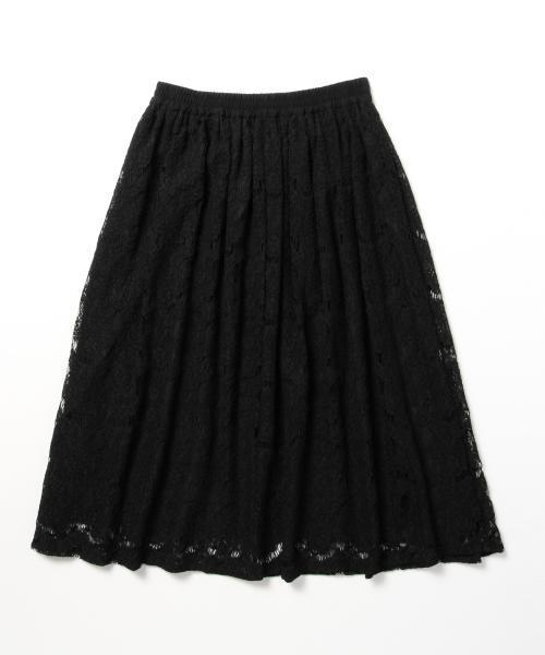 CAROLINA GLASER(カロリナ グレイサー)の「CAROLINA GLASER / レース スカート(スカート・レディース・ブラック/クリーム・ONE SIZE)」の20枚目の写真