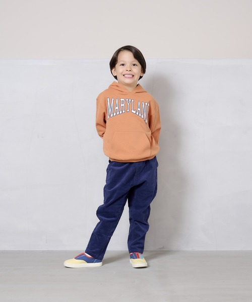 Life Support Products（ライフサポートプロダクツ）の「裏毛プリントパーカー（80～150cm）（パーカー・キッズ・オレンジ/ネイビー/パープル/ダークブルー・95/130/110/100/90/80/120/140/150）」の11枚目の写真