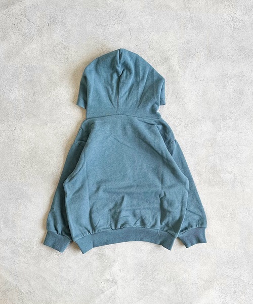 Life Support Products（ライフサポートプロダクツ）の「裏毛プリントパーカー（80～150cm）（パーカー・キッズ・オレンジ/ネイビー/パープル/ダークブルー・95/130/110/100/90/80/120/140/150）」の5枚目の写真