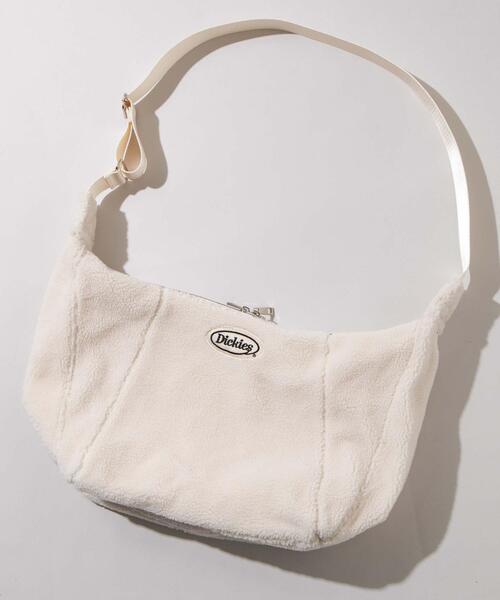 Dickies(ディッキーズ)の「∴WEGO/別注Dickies ボアワンショルダー(ショルダーバッグ・レディース・ベージュ/カーキ/オフホワイト・FREE)」の2枚目の写真