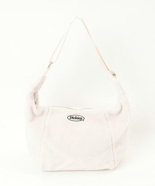 Dickies(ディッキーズ)の「∴WEGO/別注Dickies ボアワンショルダー(ショルダーバッグ・レディース・ベージュ/カーキ/オフホワイト・FREE)」の6枚目の写真
