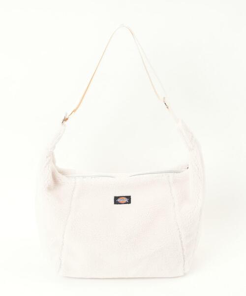 Dickies(ディッキーズ)の「∴WEGO/別注Dickies ボアワンショルダー(ショルダーバッグ・レディース・ベージュ/カーキ/オフホワイト・FREE)」の8枚目の写真