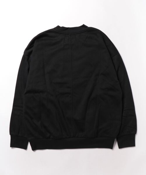 STYLEBLOCK(スタイルブロック)の「INSIDEボアBIGトレーナー(スウェット・メンズ・ブラック/ワイン/杢グレー/ベージュ・L/M)」の12枚目の写真