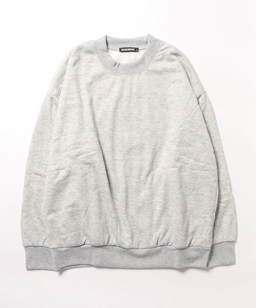 STYLEBLOCK(スタイルブロック)の「INSIDEボアBIGトレーナー(スウェット・メンズ・ブラック/ワイン/杢グレー/ベージュ・L/M)」の6枚目の写真