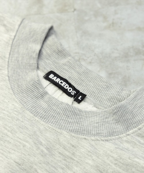 STYLEBLOCK(スタイルブロック)の「INSIDEボアBIGトレーナー(スウェット・メンズ・ブラック/ワイン/杢グレー/ベージュ・L/M)」の9枚目の写真