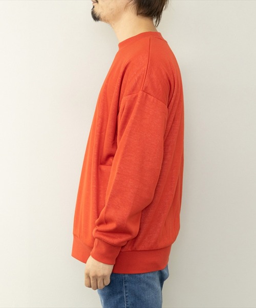 STYLEBLOCK(スタイルブロック)の「INSIDEボアBIGトレーナー(スウェット・メンズ・ブラック/ワイン/杢グレー/ベージュ・L/M)」の10枚目の写真