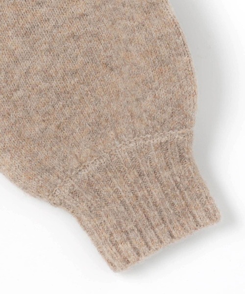 BEVERLY HILLS POLO CLUB(ビバリーヒルズポロクラブ)の「【BVERLY HILLS POLO CLUB】ハーフジップニットプルオーバー(ニット/セーター・レディース・ネイビー/ベージュ/オフホワイト/グレー・SMALL/MEDIUM)」の11枚目の写真