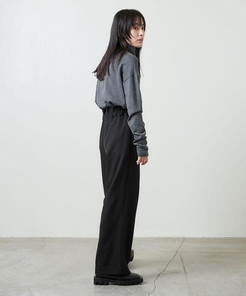 MARW UNITED ARROWS（マルゥ ユナイテッドアローズ）の「＜MARW UNITED ARROWS＞ドロスト パンツ（その他パンツ・レディース・グレー/ホワイト/ブラック・38/36）」の16枚目の写真