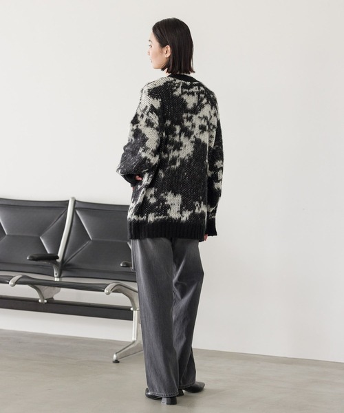 セール】ジャカードニットカーディガン / 987994（カーディガン/ボレロ