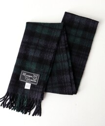 Joshua Ellis | 【Joshua Ellis/ジョシュア・エリス】 CASHMERE CHECK MUFFLER 25(マフラー)