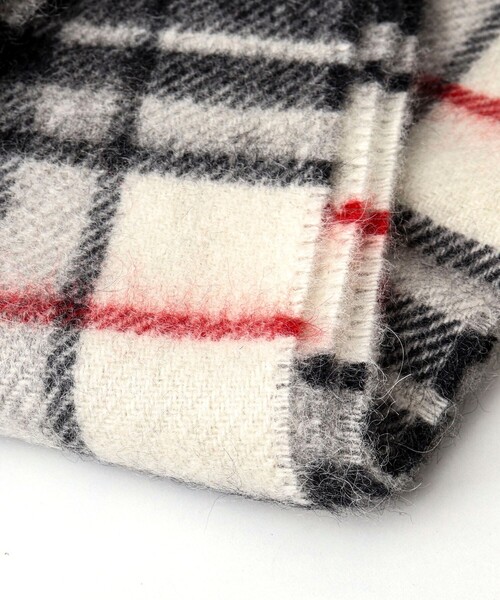 Joshua Ellis(ジョシュアエリス)の「【Joshua Ellis/ジョシュア・エリス】 CASHMERE CHECK MUFFLER 25(マフラー・メンズ・グリーン系その他/グレー系その他/ホワイト系その他/ベージュ系その他/ネイビー/ブルー系その他/ブラック系その他・FREE)」の10枚目の写真