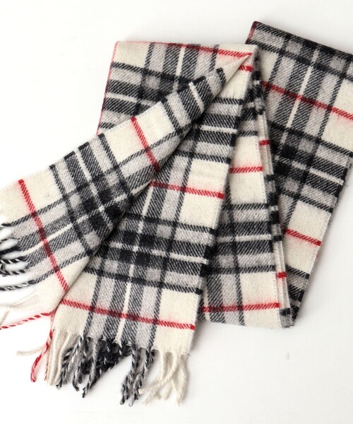 Joshua Ellis(ジョシュアエリス)の「【Joshua Ellis/ジョシュア・エリス】 CASHMERE CHECK MUFFLER 25(マフラー・メンズ・グリーン系その他/グレー系その他/ホワイト系その他/ベージュ系その他/ネイビー/ブルー系その他/ブラック系その他・FREE)」の11枚目の写真