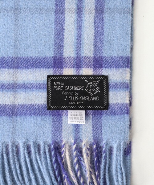 Joshua Ellis(ジョシュアエリス)の「【Joshua Ellis/ジョシュア・エリス】 CASHMERE CHECK MUFFLER 25(マフラー・メンズ・グリーン系その他/グレー系その他/ホワイト系その他/ベージュ系その他/ネイビー/ブルー系その他/ブラック系その他・FREE)」の15枚目の写真