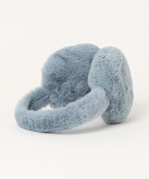 OVERRIDE（オーバーライド）の「OVERRIDE  FURRY FAKEFUR EARMUFF（イヤーマフ・レディース・ライトベージュ/ライトブルー/ダークグレー・57~59cm）」の4枚目の写真