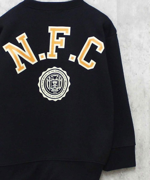 THE CASUAL(カジュアル)の「裏起毛 ワイドシルエット トレーナー(Tシャツ/カットソー・キッズ・グレー系2/グレー系/ネイビー/ブラック系2/ブラック/グレー系3/杢グレー/グリーン/サックスブルー系/グリーン系/グレー系1/ネイビー系/ブラック系3/サックスブルー/ブラック系/ブラック系1・120cm/110cm/140cm/160cm/150cm/130cm)」の2枚目の写真