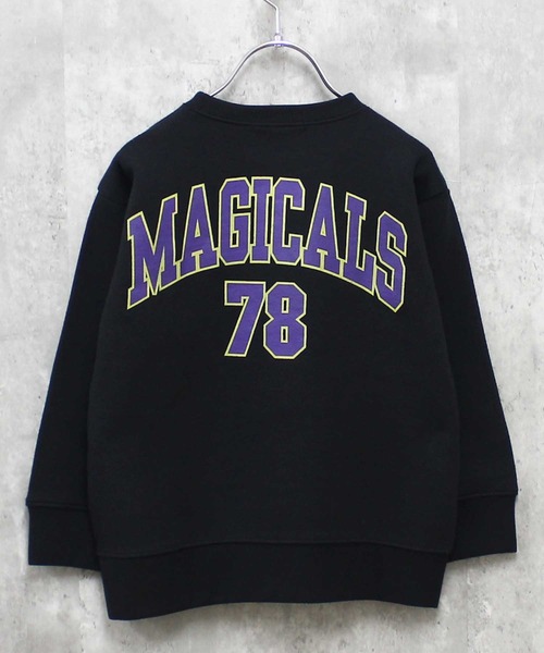 THE CASUAL(カジュアル)の「裏起毛 ワイドシルエット トレーナー(Tシャツ/カットソー・キッズ・グレー系2/グレー系/ネイビー/ブラック系2/ブラック/グレー系3/杢グレー/グリーン/サックスブルー系/グリーン系/グレー系1/ネイビー系/ブラック系3/サックスブルー/ブラック系/ブラック系1・120cm/110cm/140cm/160cm/150cm/130cm)」の18枚目の写真