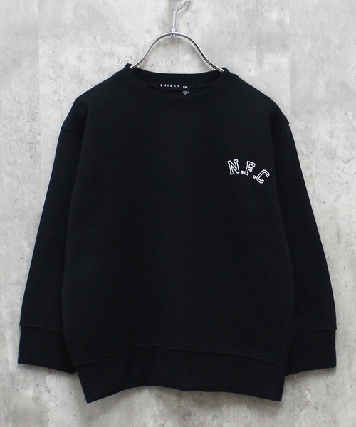 THE CASUAL(カジュアル)の「裏起毛 ワイドシルエット トレーナー(Tシャツ/カットソー・キッズ・グレー系2/グレー系/ネイビー/ブラック系2/ブラック/グレー系3/杢グレー/グリーン/サックスブルー系/グリーン系/グレー系1/ネイビー系/ブラック系3/サックスブルー/ブラック系/ブラック系1・120cm/110cm/140cm/160cm/150cm/130cm)」の19枚目の写真