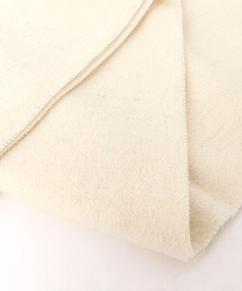 TWEED MILL（ツイードミル）の「【TWEEDMILL/ツイードミル】Lambswool Muffler Solid 25（マフラー・メンズ・ライトグレー/ロイヤルブルー/ブラック/グレー/ブラウン/オフホワイト/チャコールグレー・FREE）」の11枚目の写真