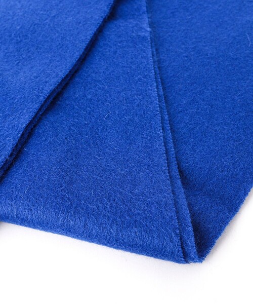 TWEED MILL（ツイードミル）の「【TWEEDMILL/ツイードミル】Lambswool Muffler Solid 25（マフラー・メンズ・ライトグレー/ロイヤルブルー/ブラック/グレー/ブラウン/オフホワイト/チャコールグレー・FREE）」の18枚目の写真