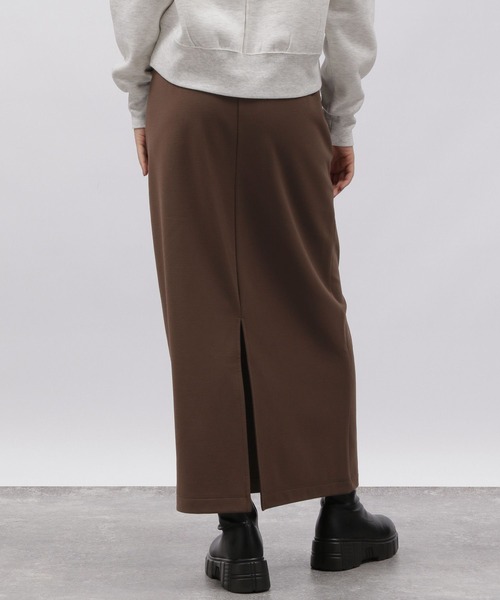 LAKOLE（ラコレ）の「起毛ジョーゼットナロースカート / 988121（スカート・レディース・アイボリー/ブラック/ブラウン・MEDIUM/SMALL）」の19枚目の写真