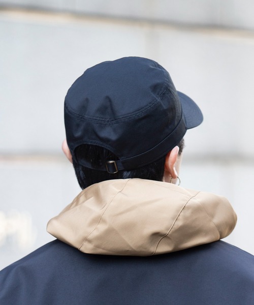 schott(ショット)の「【SCHOTT】ワンポイントロゴベーシックワークキャップ SC039(キャップ・メンズ・ベージュ/ブラック/カーキ/ネイビー・FREE)」の8枚目の写真