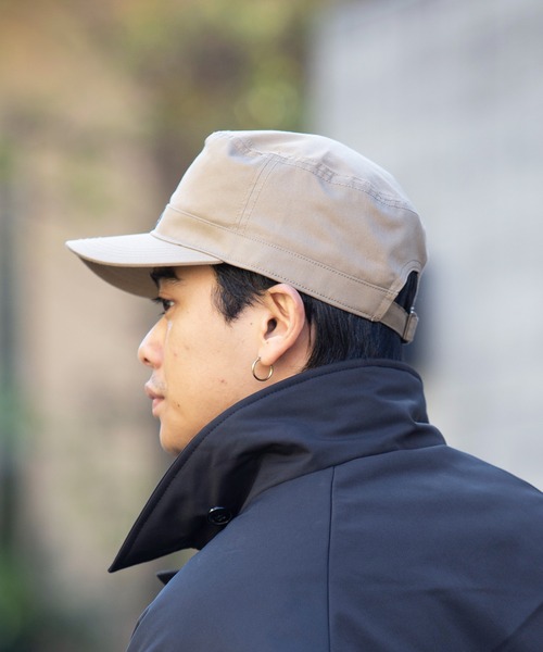 schott(ショット)の「【SCHOTT】ワンポイントロゴベーシックワークキャップ SC039(キャップ・メンズ・ベージュ/ブラック/カーキ/ネイビー・FREE)」の10枚目の写真