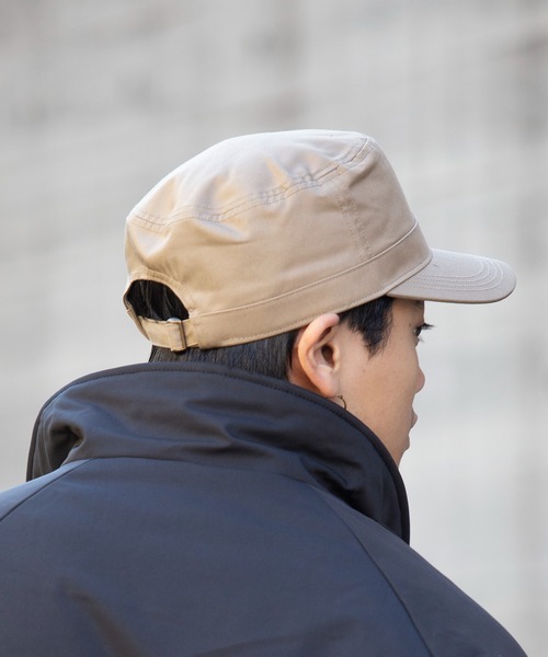 schott(ショット)の「【SCHOTT】ワンポイントロゴベーシックワークキャップ SC039(キャップ・メンズ・ベージュ/ブラック/カーキ/ネイビー・FREE)」の11枚目の写真