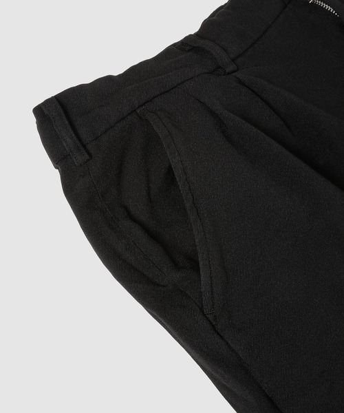 COMME des GARÇONS コムデギャルソン　タックパンツ後染めブラック COMME des GARCONS コムデギャルソン HOMME PLUS オムプリュス