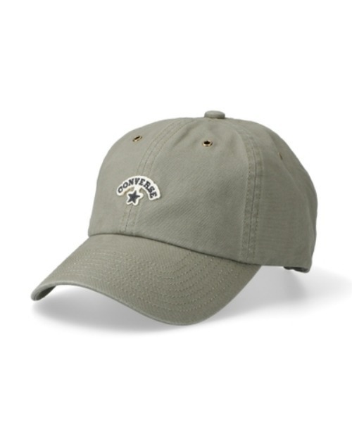 CONVERSE(コンバース)の「CONVERSE/コンバース CNSL C.CANVAS AR★ CAP(キャップ・レディース・ダークグレー/オリーブ/アイボリー/キャメル・ONE SIZE)」の1枚目の写真