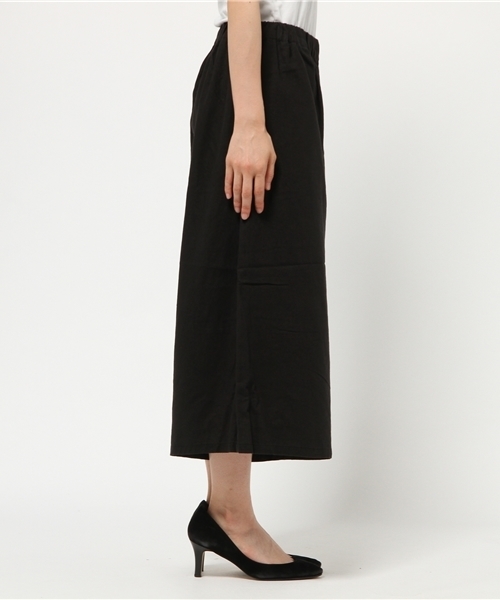 LBC（エルビーシー）の「SPリネンコットンガウチョパンツ   （その他パンツ・レディース・ブラック/オリーブ/オフホワイト・LARGE/MEDIUM）」の6枚目の写真