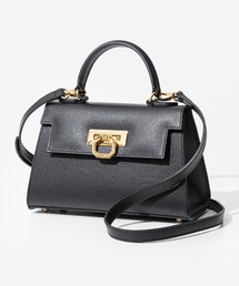 【極美品✴︎】カルボッティ レザー ハンドバッグ ネイビー 保存袋 トップハンドル CARBOTTI ハンドバッグ ERIKA445 カルボッティ エリカ クロス
