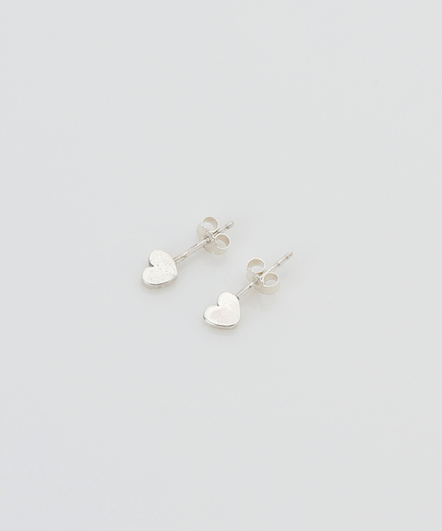 EDIT. FOR LULU（エディットフォールル）の「【SASKIA DIEZ/サスキア ディツ】ハートミニピアス（ピアス（両耳用）・レディース・シルバー・FREE）」の3枚目の写真