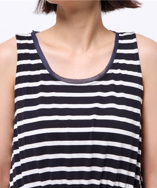 LBC（エルビーシー）の「T/Rマキシワンピース（ワンピース・レディース・オリーブ/スカイブルー/ダークグレー・MEDIUM/LARGE）」の9枚目の写真