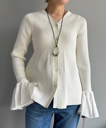 SHENERY | 袖フレア2WAYペプラムニット(ニット/セーター)