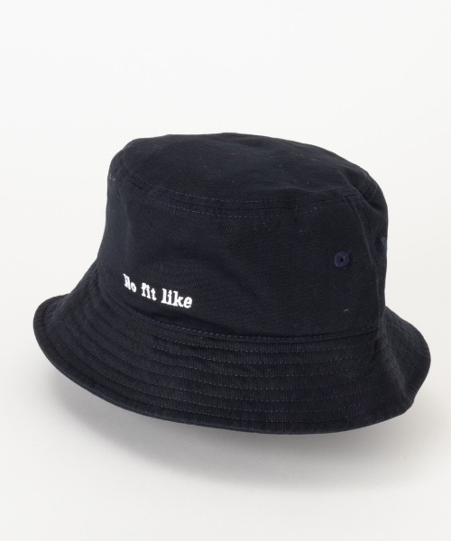 Healthknit(ヘルスニット)の「Healthknit メッセージバケットハット(ハット・メンズ・ブラック/ネイビー/キャメル・FREE)」の3枚目の写真