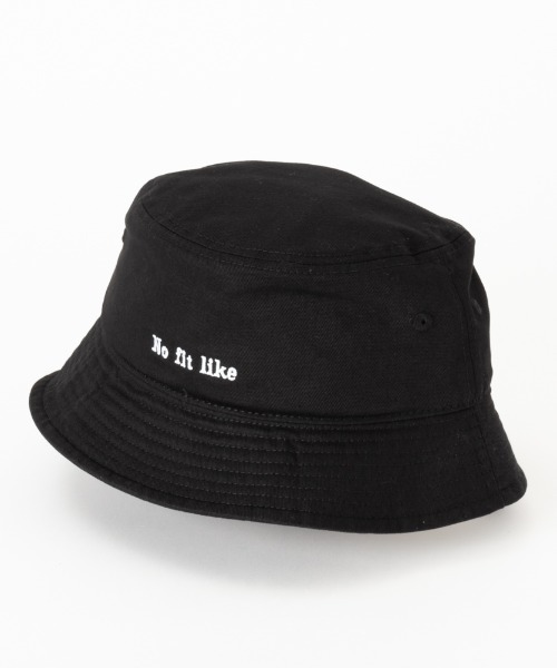Healthknit(ヘルスニット)の「Healthknit メッセージバケットハット(ハット・メンズ・ブラック/ネイビー/キャメル・FREE)」の2枚目の写真