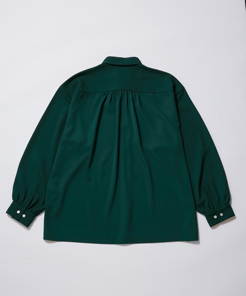 JUNRED（ジュンレッド）の「ループタイロングスリーブシャツ（シャツ/ブラウス・メンズ・チャコールグレー/ホワイト/グリーン・L/M/S）」の17枚目の写真