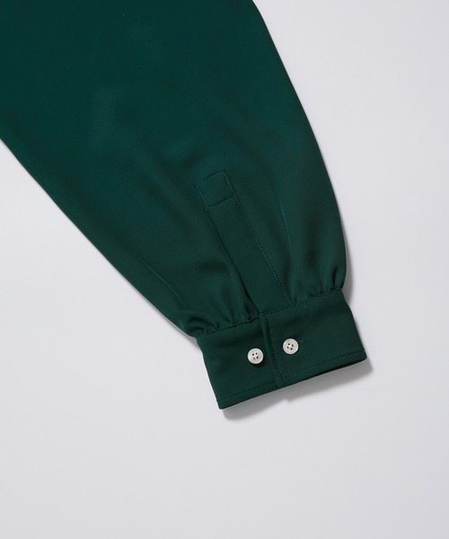 JUNRED（ジュンレッド）の「ループタイロングスリーブシャツ（シャツ/ブラウス・メンズ・チャコールグレー/ホワイト/グリーン・L/M/S）」の22枚目の写真